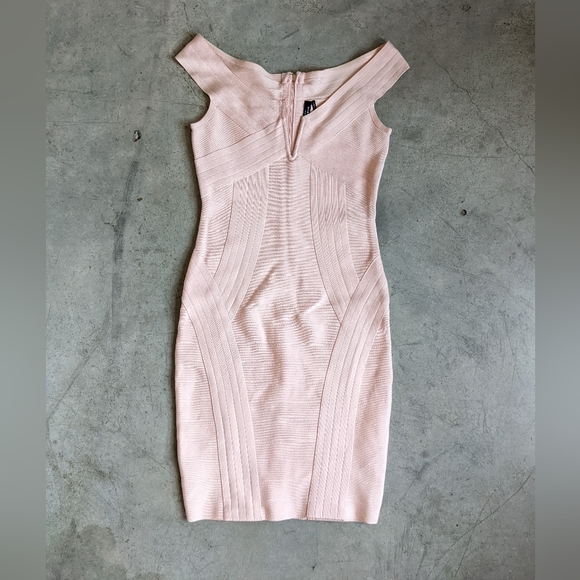 Marciano pink bodycon dress size M - Picture 4 of 7